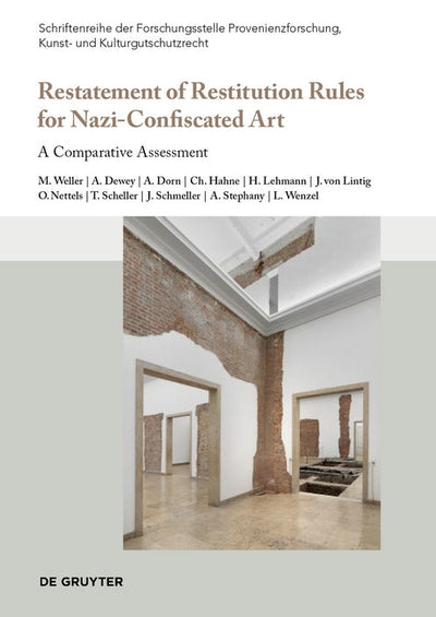 Cover image for Restatement of Restitution Rules for Nazi-Confiscated Art, isbn: 9783689241476