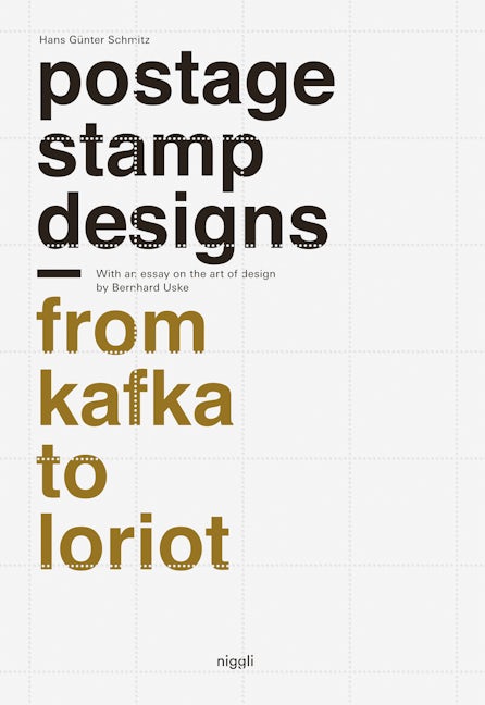 Book cover image for Postage Stamp Designs - from Kafka to Loriot ISBN: 9783721209594