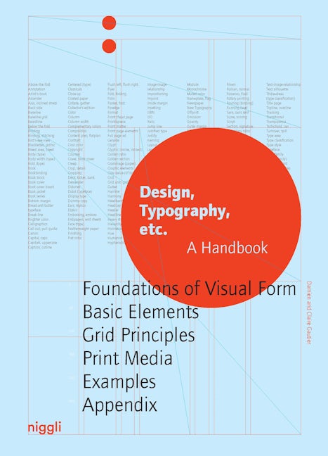 Book cover image for Design, Typography etc. ISBN: 9783721209778