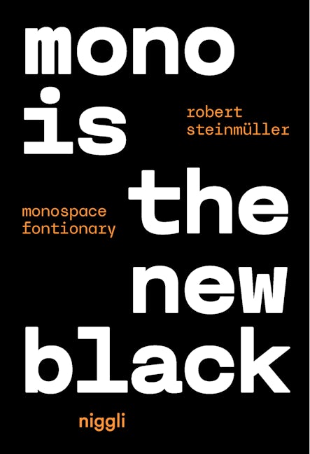 Book cover image for Mono is the new Black ISBN: 9783721210316