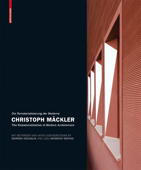 Book cover image for Christoph Mäckler ISBN: 9783764362737