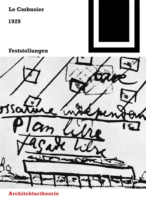 Book cover image for 1929 – Feststellungen zu Architektur und Städtebau ISBN: 9783764363574