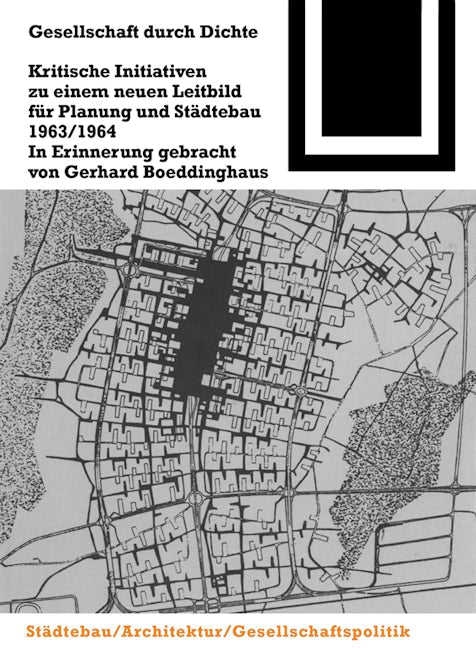 Book cover image for Gesellschaft durch Dichte ISBN: 9783764363826
