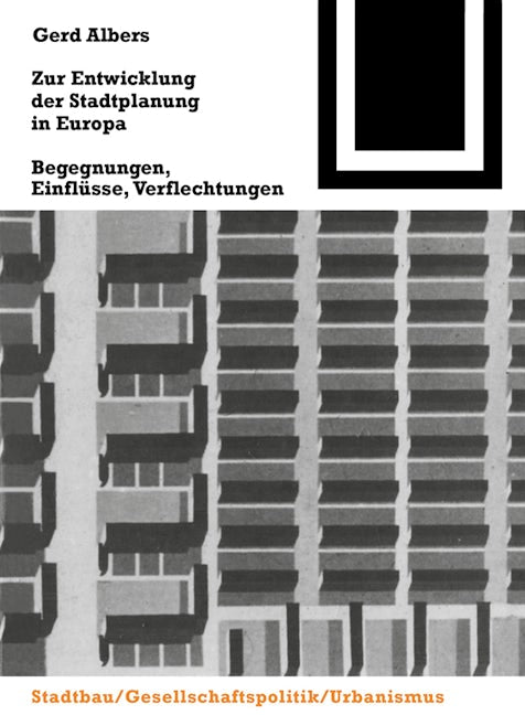 Book cover image for Zur Entwicklung der Stadtplanung in Europa ISBN: 9783764363925