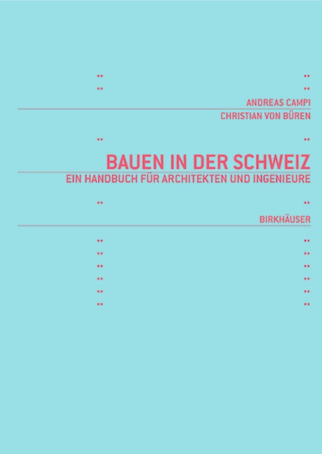 Book cover image for Bauen in der Schweiz ISBN: 9783764370589
