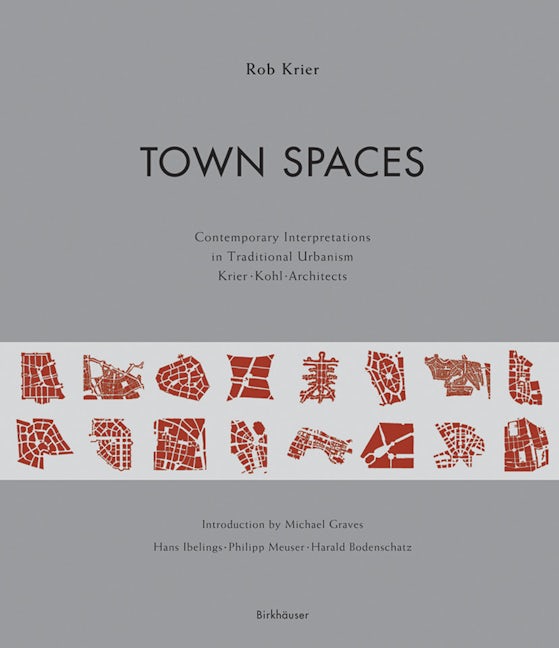 Book cover image for Town Spaces ISBN: 9783764375584