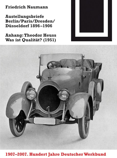 Book cover image for Ausstellungsbriefe Berlin, Paris, Dresden, Düsseldorf 1896-1906 ISBN: 9783764383558