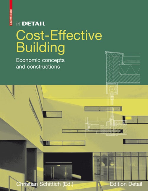 Book cover image for Cost-Effective Building ISBN: 9783764383930