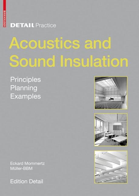 Book cover image for Acoustics and Sound Insulation ISBN: 9783764399535