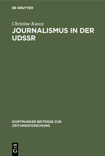 Journalismus in der UdSSR