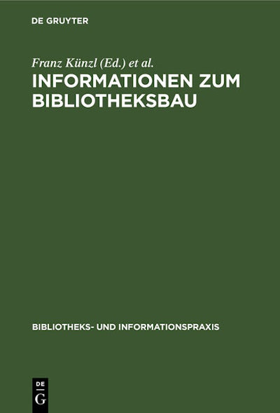 Informationen zum Bibliotheksbau