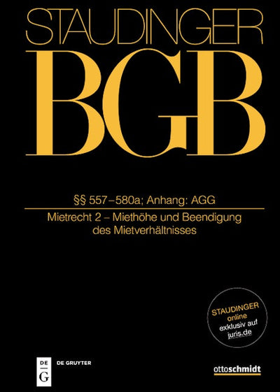 §§ 557-580a; Anhang: AGG