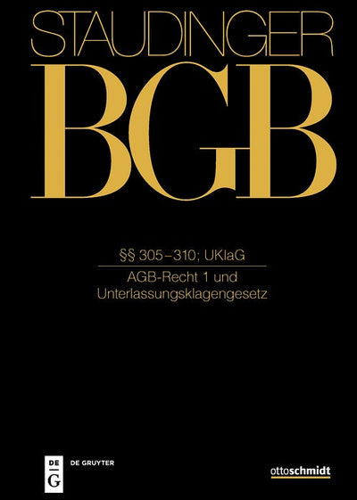 Cover image for §§ 305-310; UKlaG, isbn: 9783805914116