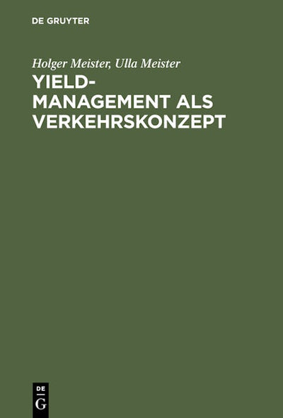 Yield-Management als Verkehrskonzept