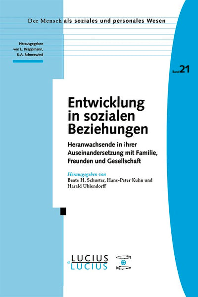 Cover image for Entwicklung in sozialen Beziehungen, isbn: 9783828203402