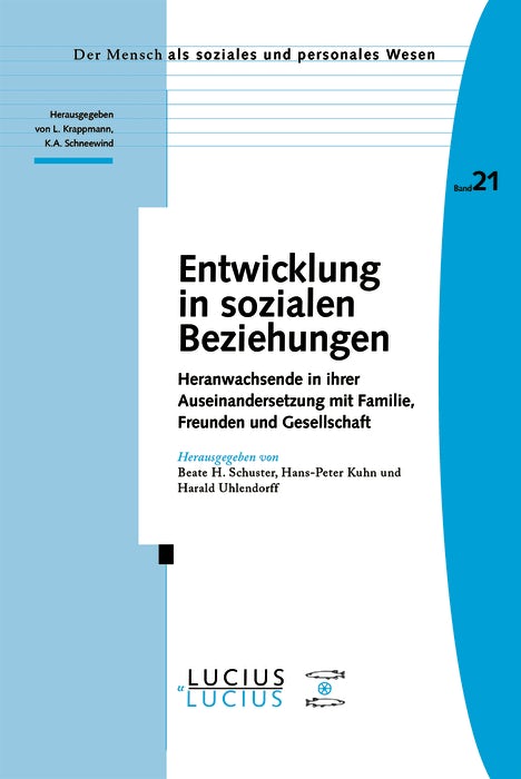 Cover image for Entwicklung in sozialen Beziehungen, isbn: 9783828203402