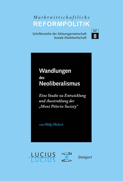 Cover image for ßWandlungen des Neoliberalismus, isbn: 9783828204416