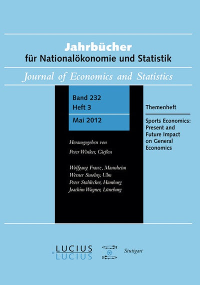 Sports Economics: Present and Future Impact on General Economics