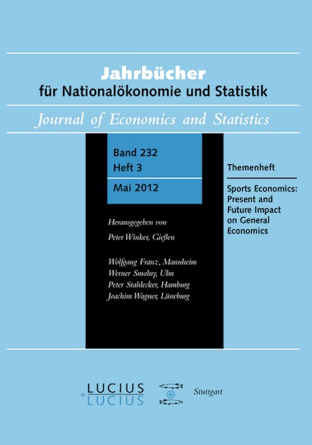 Sports Economics: Present and Future Impact on General Economics