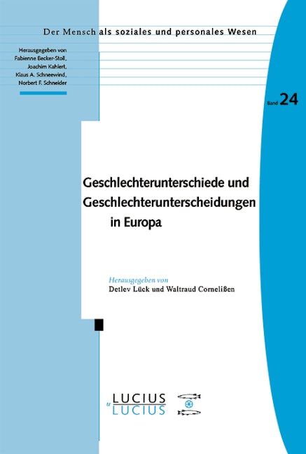 Geschlechterunterschiede und Geschlechterunterscheidungen in Europa