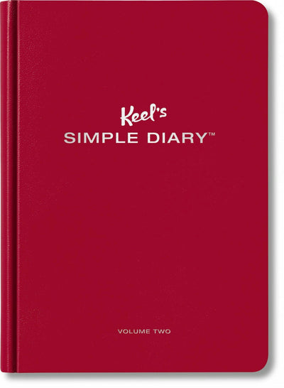 Cover image for Keel's Simple Diary Volume Two (dark red), isbn: 9783836517997