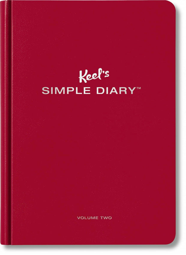 Cover image for Keel's Simple Diary Volume Two (dark red), isbn: 9783836517997