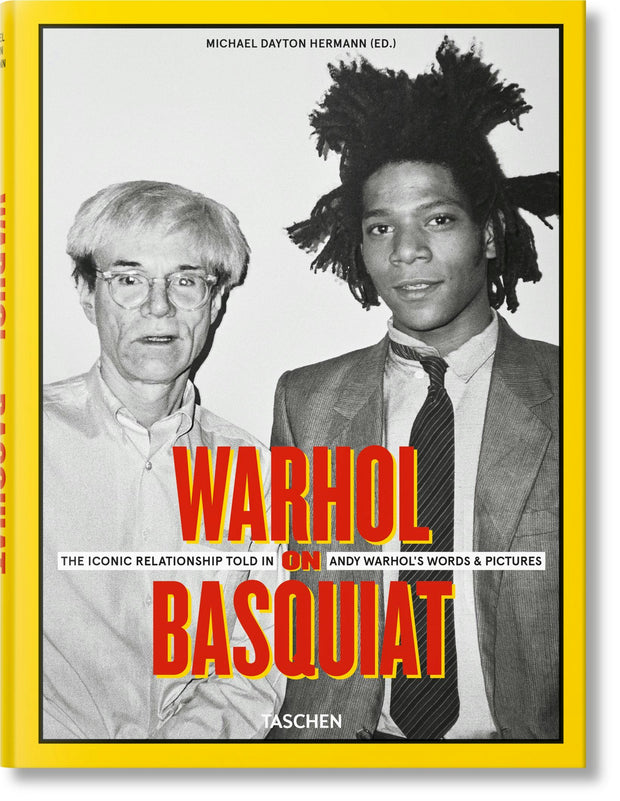 Cover image for Warhol on Basquiat. The Iconic Relationship Told in Andy Warhol’s Words and Pictures, isbn: 9783836525237