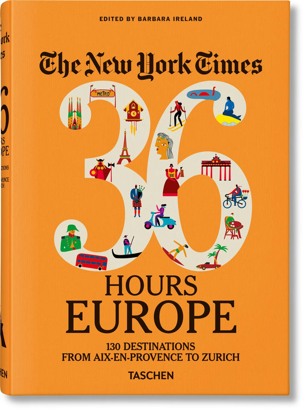 Cover image for The New York Times 36 Hours. Europe. 3rd Edition, isbn: 9783836573382