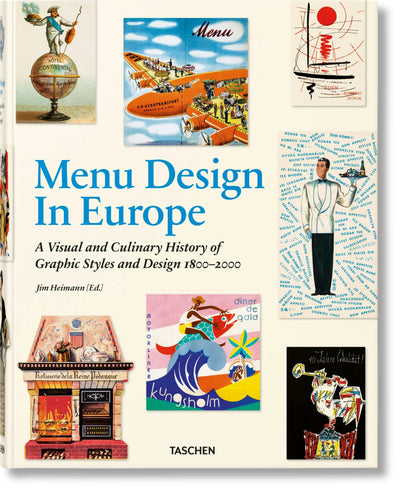 Cover image for Menu Design in Europe, isbn: 9783836578738