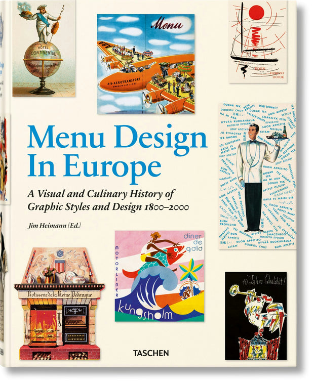 Cover image for Menu Design in Europe, isbn: 9783836578738