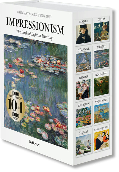 Cover image for La Serie Básica de Arte. DIEZ en UNO. Impresionismo, isbn: 9783836580465