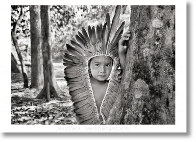 Cover image for Salgado. Amazônia. Poster ‘Yawanawa Girl’, isbn: 9783836589697