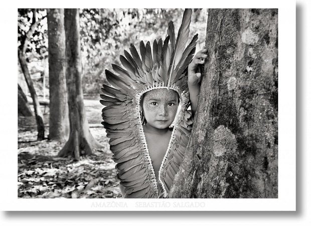 Cover image for Salgado. Amazônia. Poster ‘Yawanawa Girl’, isbn: 9783836589697