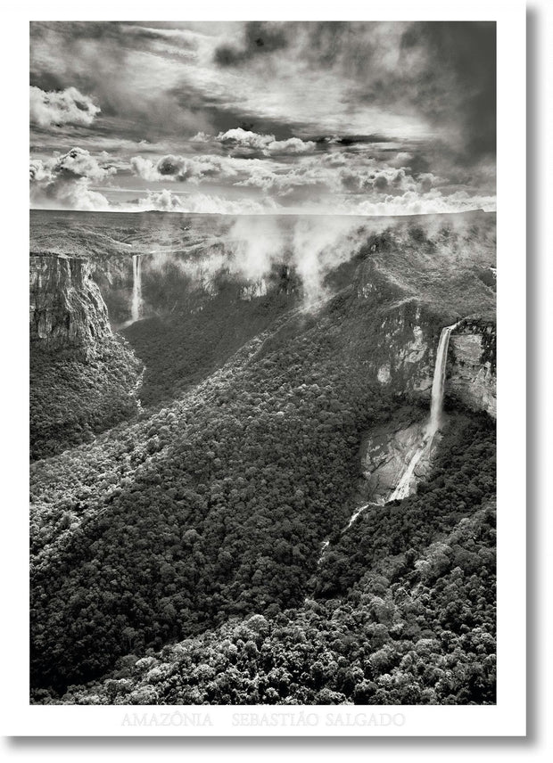Cover image for Sebastião Salgado. Amazônia. Poster ‘Waterfalls’, isbn: 9783836589703