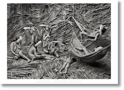 Cover image for Sebastião Salgado. Amazônia. Poster ‘Zo'e Women’, isbn: 9783836589789