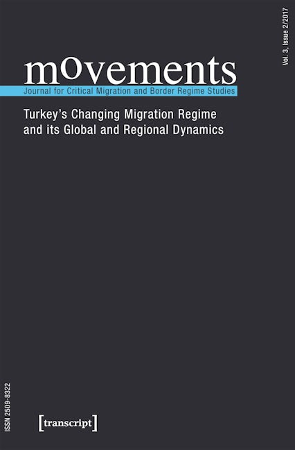 Book cover image for movements. Journal for Critical Migration and Border Regime Studies ISBN: 9783837637199