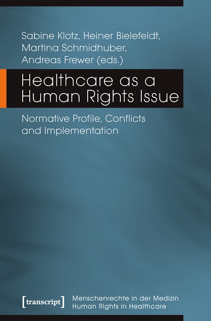 Book cover image for Healthcare as a Human Rights Issue ISBN: 9783837640540