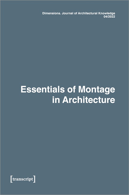 Dimensions. Journal of Architectural Knowledge