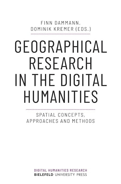 Book cover image for Geographical Research in the Digital Humanities ISBN: 9783837669183