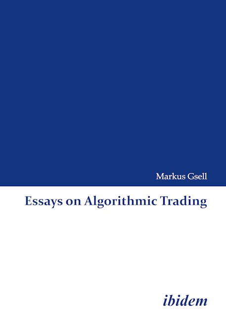 Book cover image for Essays on Algorithmic Trading ISBN: 9783838201146