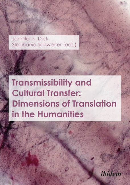 Book cover image for Transmissibility and Cultural Transfer ISBN: 9783838204024