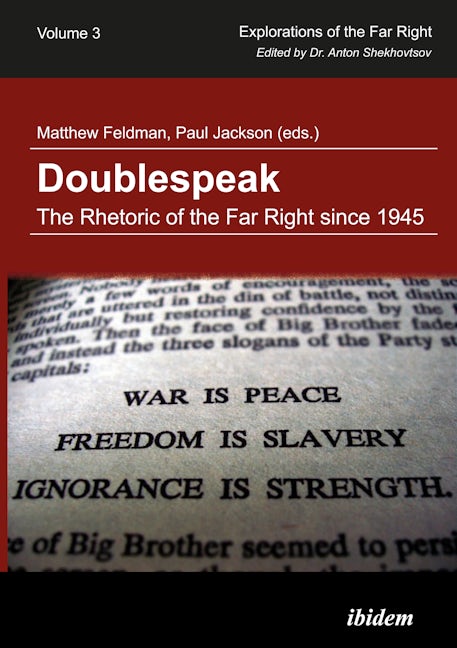 Book cover image for Doublespeak ISBN: 9783838205540