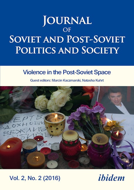 Book cover image for Journal of Soviet and Post-Soviet Politics and Society ISBN: 9783838209487