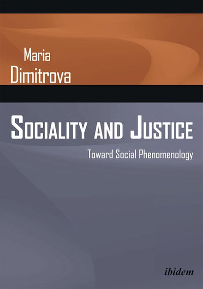 Cover image for Sociality and Justice, isbn: 9783838209654