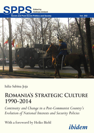 Cover image for Romania’s Strategic Culture 1990–2014, isbn: 9783838212869