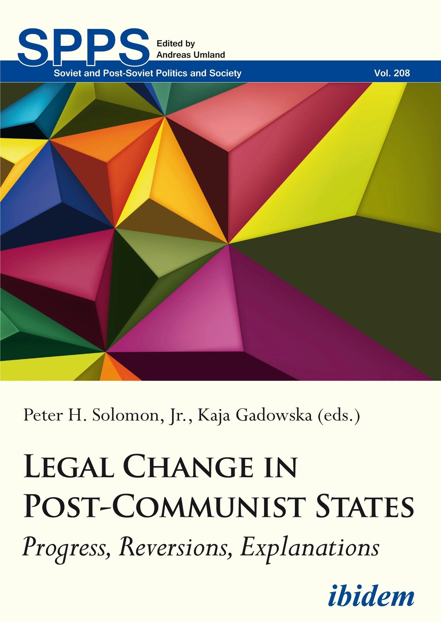 Book cover image for Legal Change in Post-Communist States ISBN: 9783838213125
