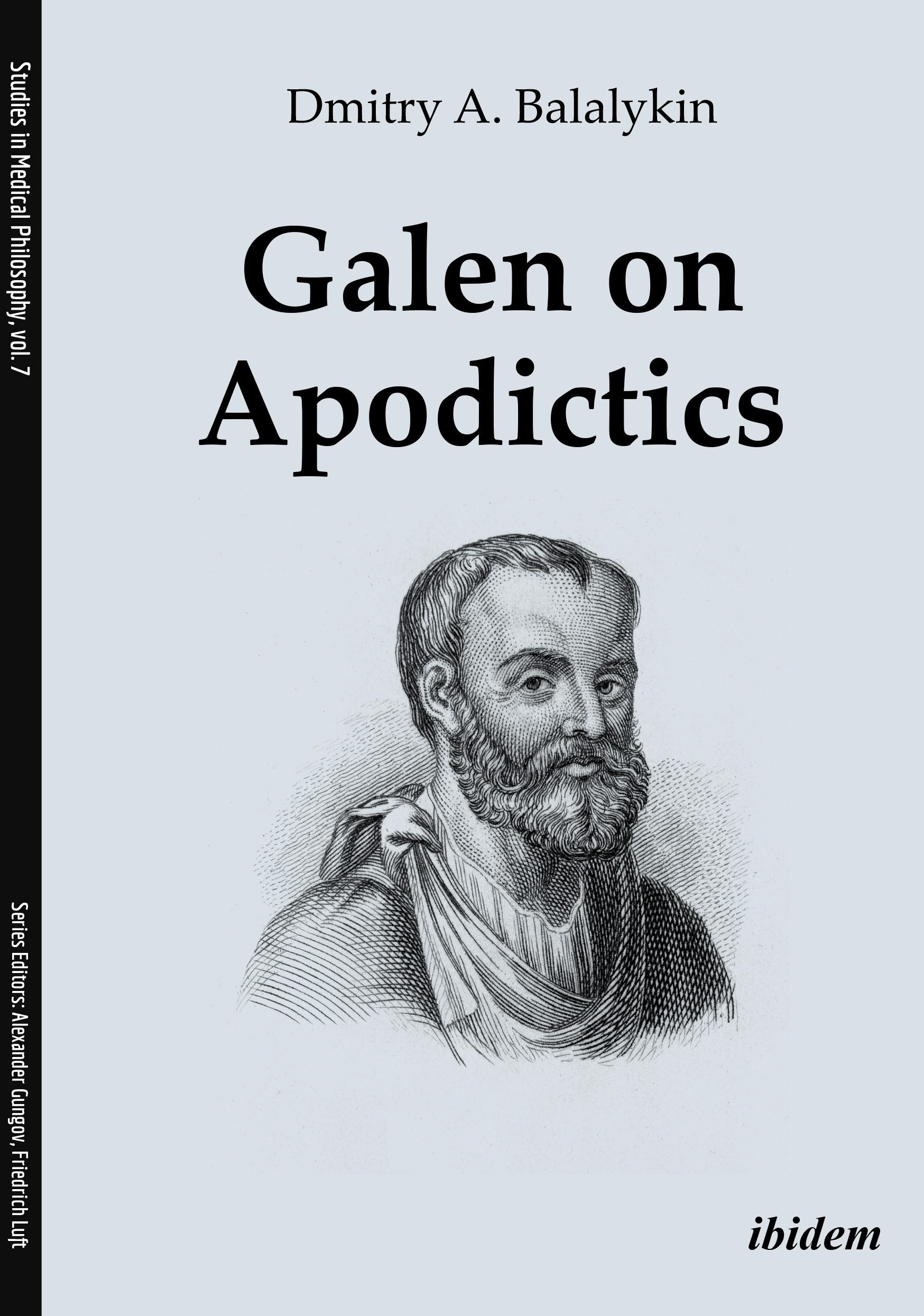 Book cover image for Galen on Apodictics ISBN: 9783838214061