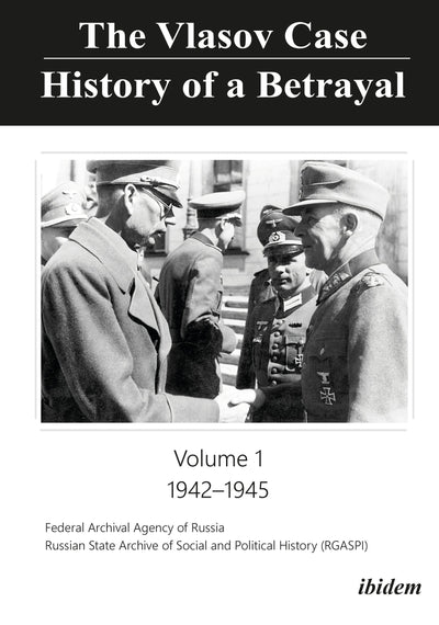 Cover image for The Vlasov Case: History of a Betrayal, isbn: 9783838214399