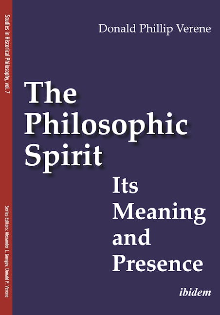 Book cover image for The Philosophic Spirit ISBN: 9783838217819
