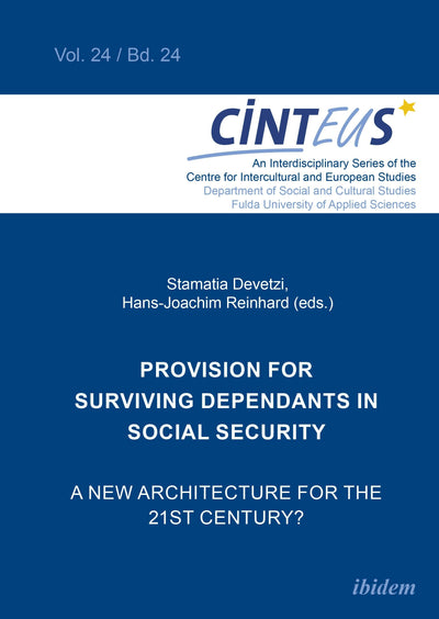 Cover image for Provision for Surviving Dependants in Social Security, isbn: 9783838220369